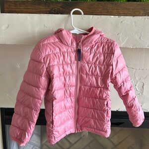 Primary.com Kids Lightweight Puffer Jacket - pink - size 3